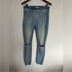 Tommy Hilfiger Light Blue Distressed Leggings Jeans Size S